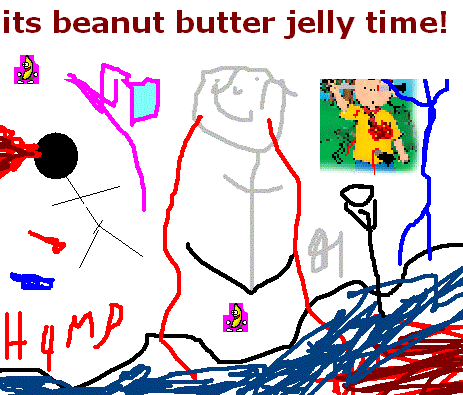 pee nut butter jelly time
